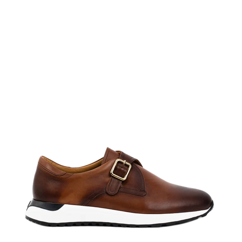 Blue Leather Men Loafer