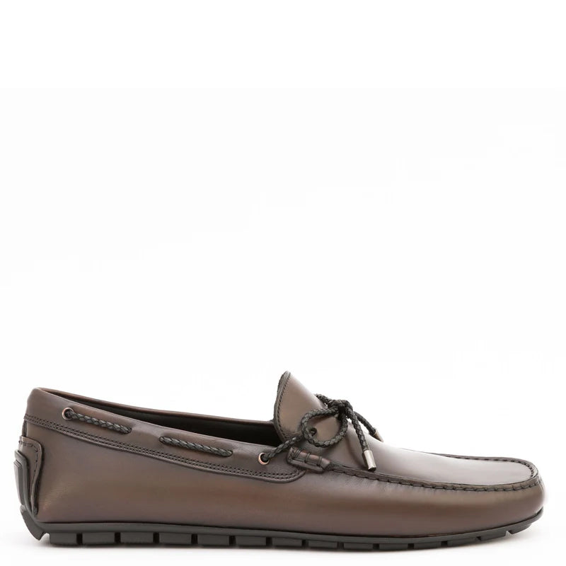 Patent Slip-On Leather Black Loafer