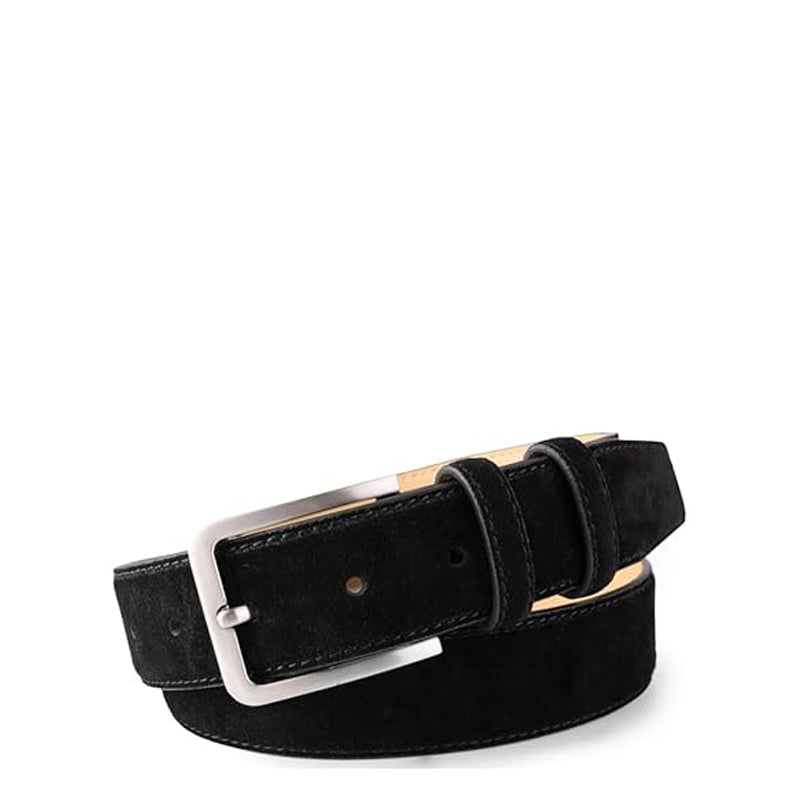Classic Suede Leather Blue Belt
