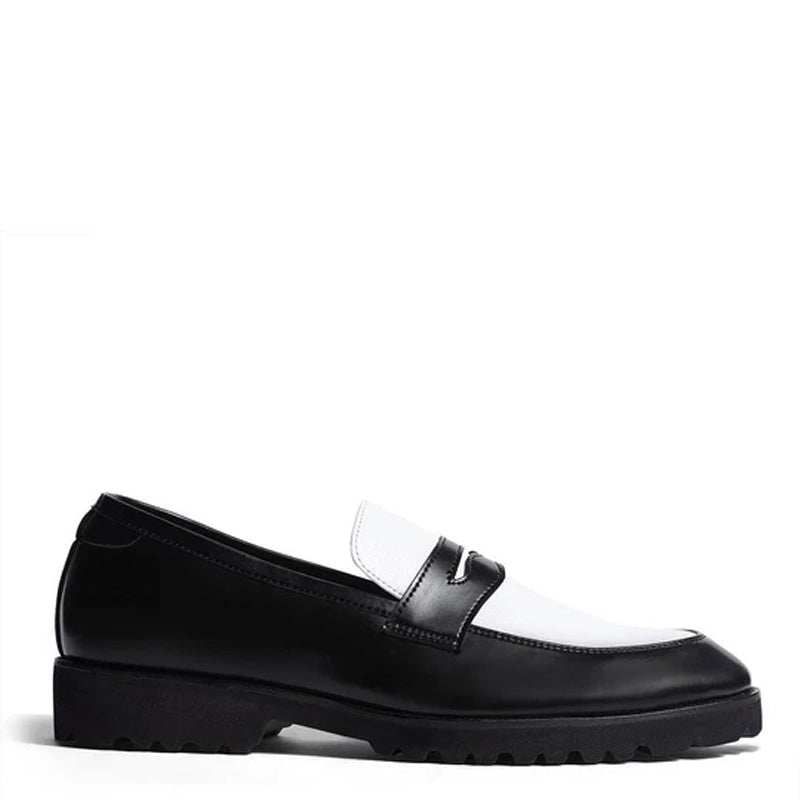 Penny Slip On Leather Loafers For Men