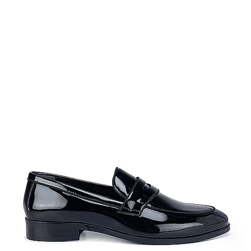 Patent Shiny Leather Penny Loafer