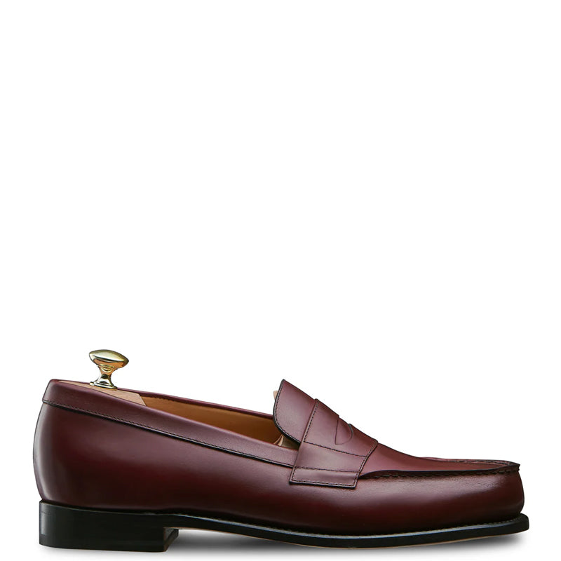 Classic Leather Tan Penny Loafer For Men