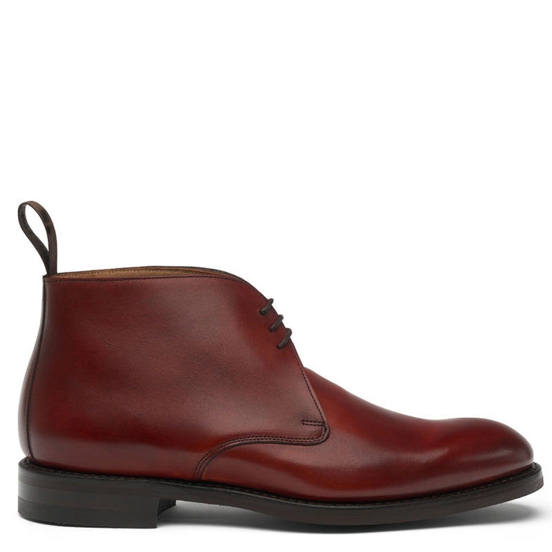 Polished Shiny Leather Chukkas Boot