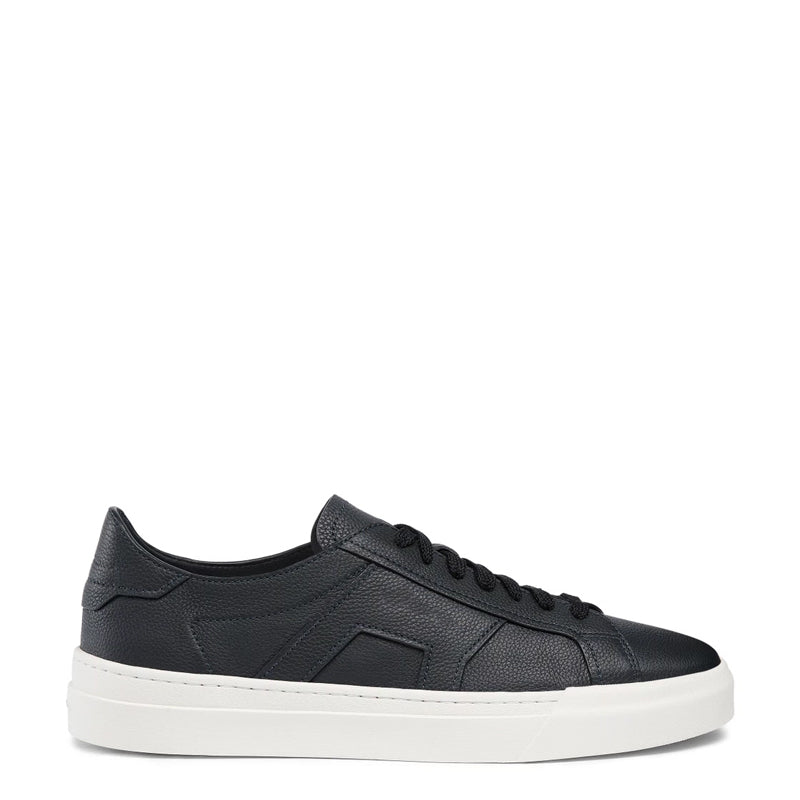 Men Tumbled Double Buckle Sneakers