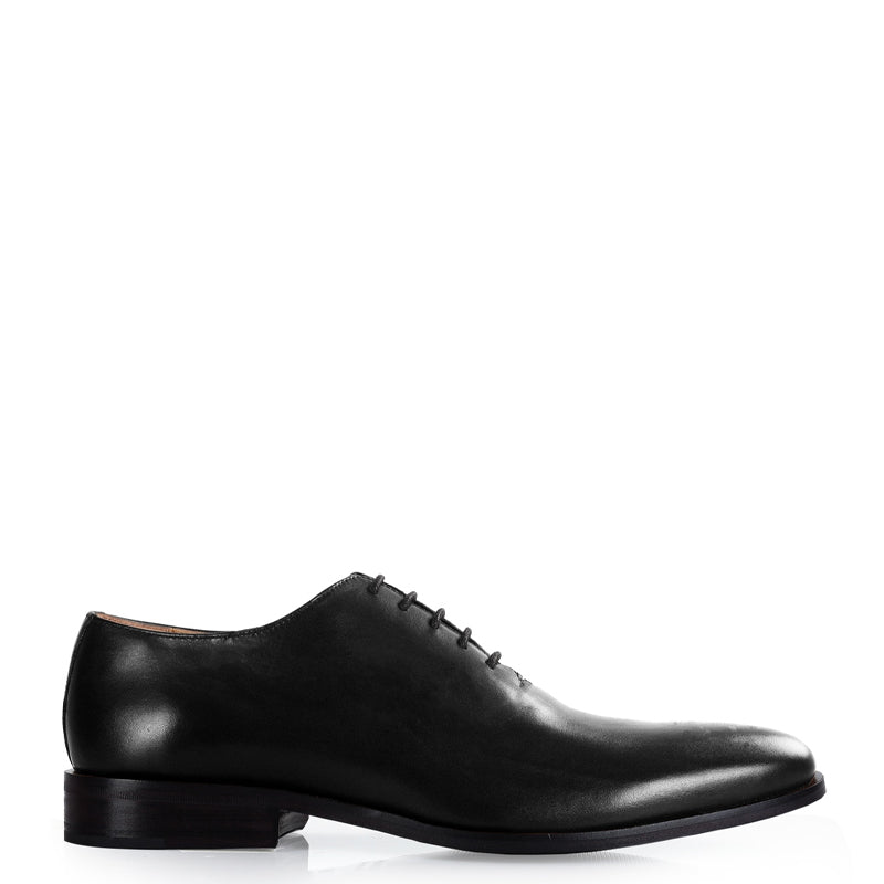 Classic Plain Wholecut Leather Oxford Shoe Tan