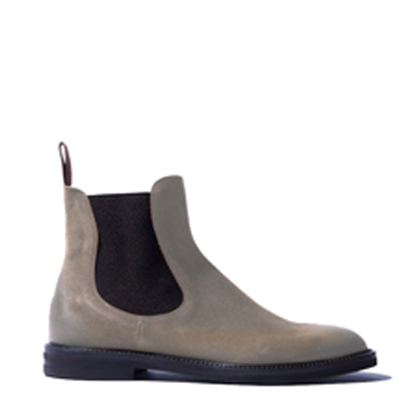 Classic Chelsea Coloured Suede Leather Boots