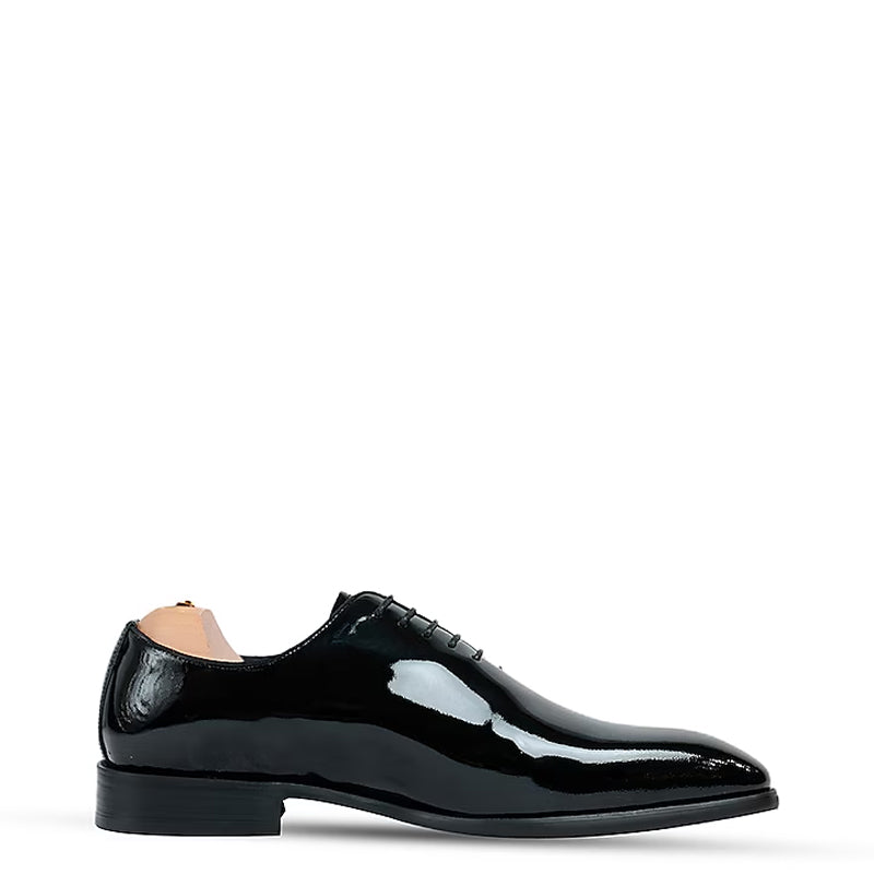 Classic Patent Lace Up Leather Oxford Shoes