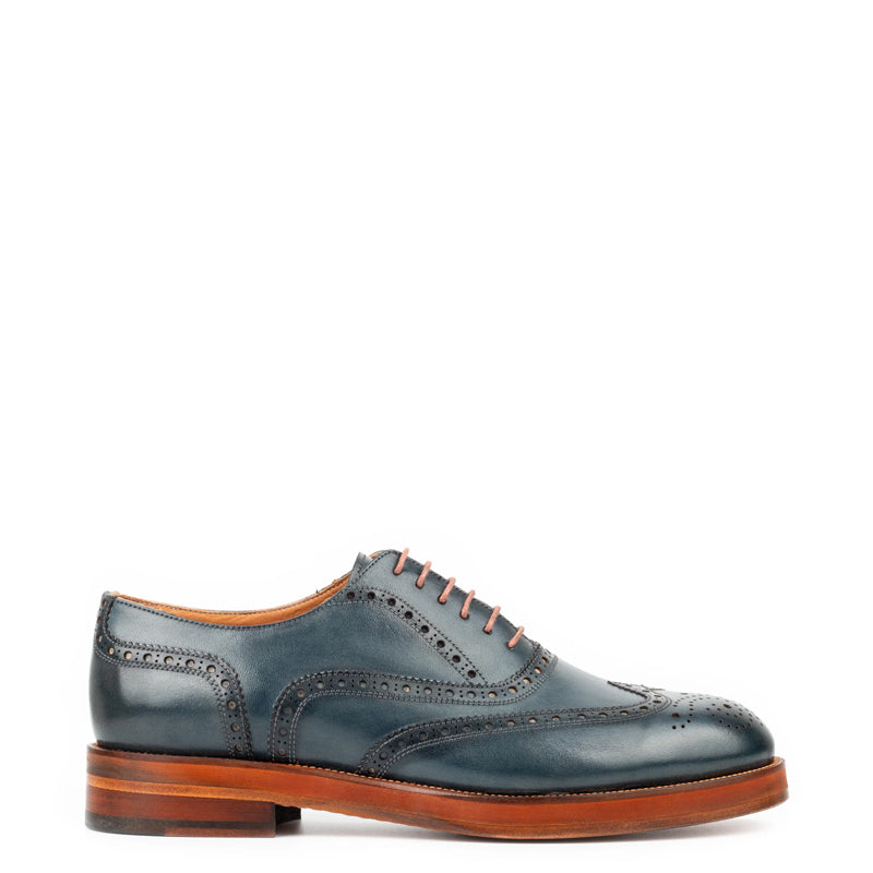 Classic Design Wingtip Pure Leather Oxford Shoe