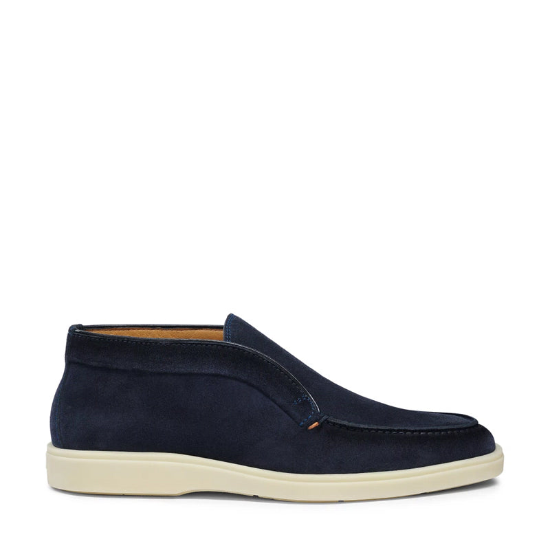 Blue Suede Loafer For Men