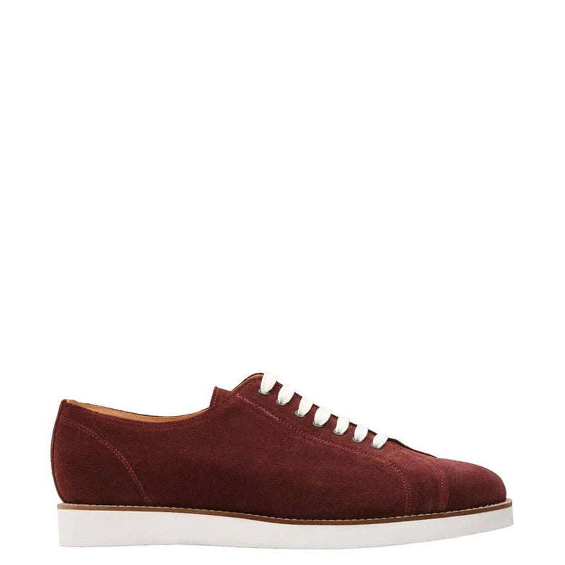 Classic Suede Lace-Up Grey Sneaker