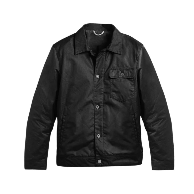 Campo In Tela Cerata Jacket Dark Olive