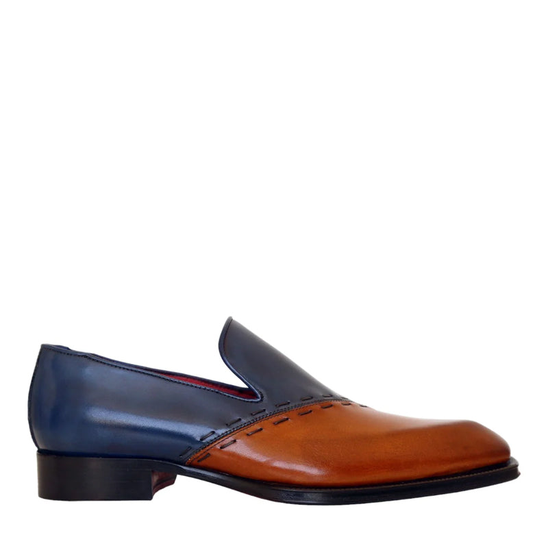 Exotic Skin Leather Loafers