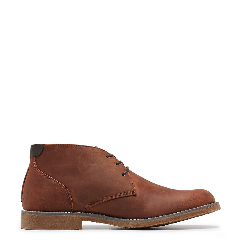Classic Pure Leather Handmade Black Chukkas Boot
