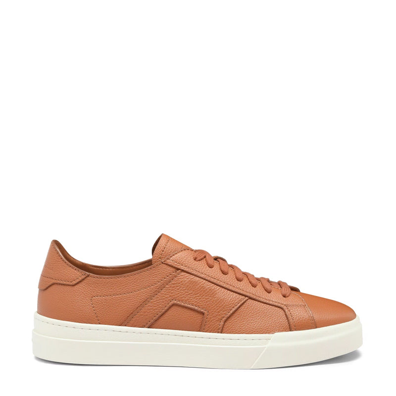 Men Tumbled Double Buckle Sneakers