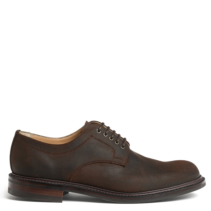 Premium Leather Formal Derby Black Shoes For Men