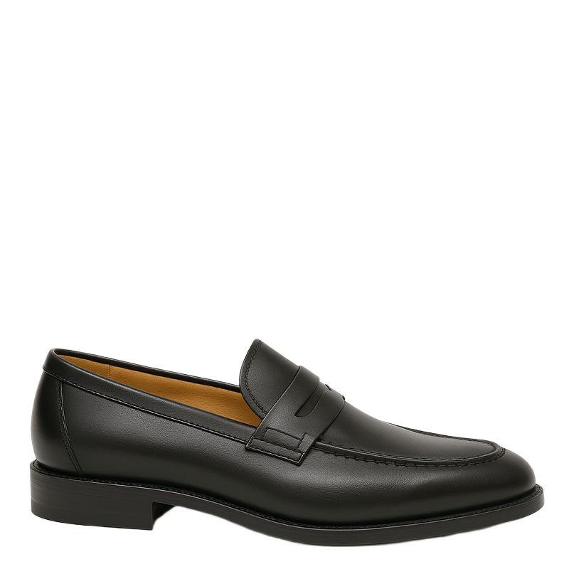 Luxury Sleek Penny Leather Loafer