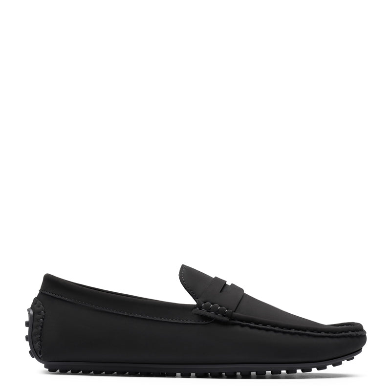 Heritage-Style Suede Moc Toe Penny Loafer