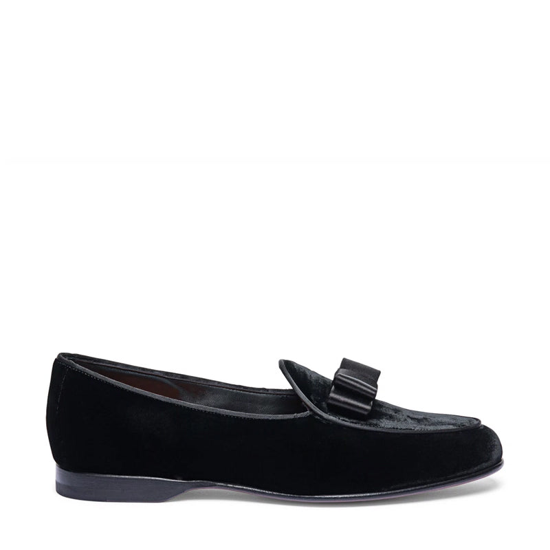 Men Black Slip-On Andrea Loafer
