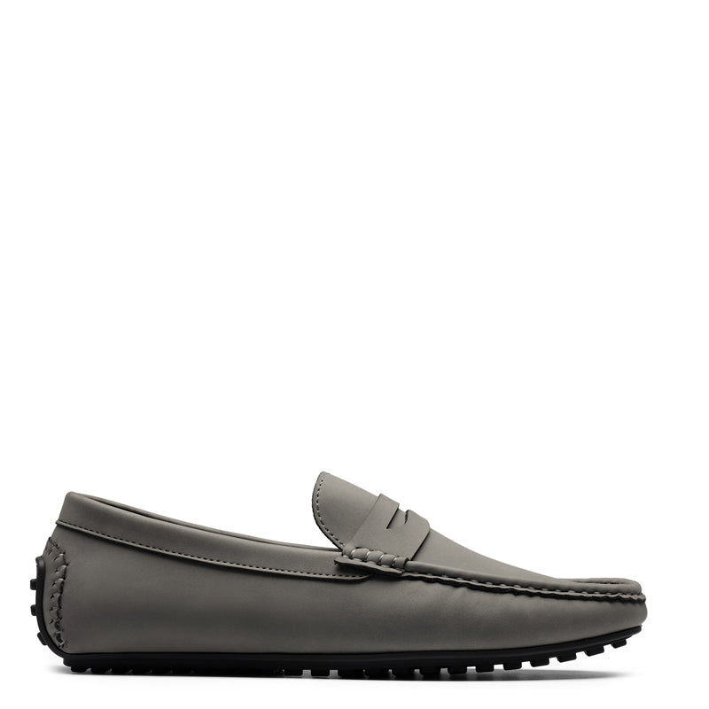 Heritage Style Suede Moc Toe Penny Loafer