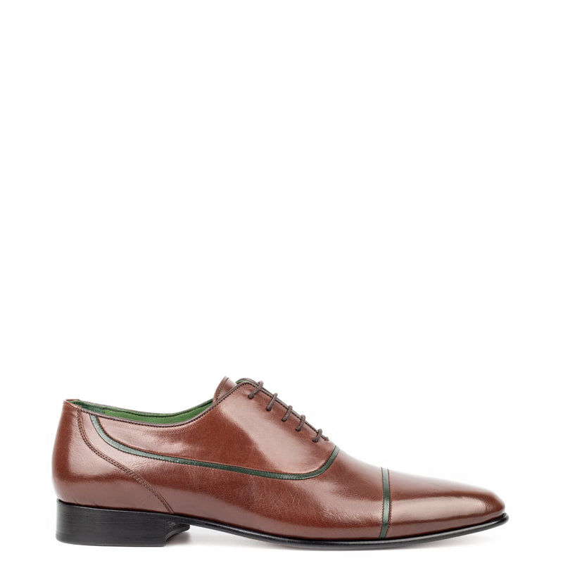 Classic Design Plain Leather Formal Oxford Shoe