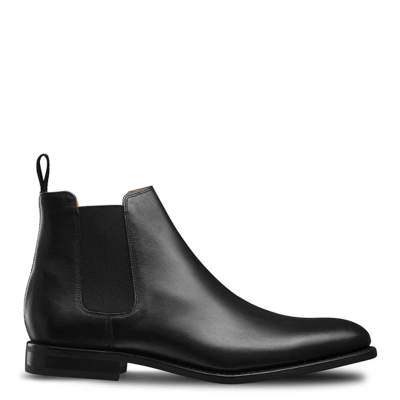 Luxury Polished Leather Handmade Chelsea Boot