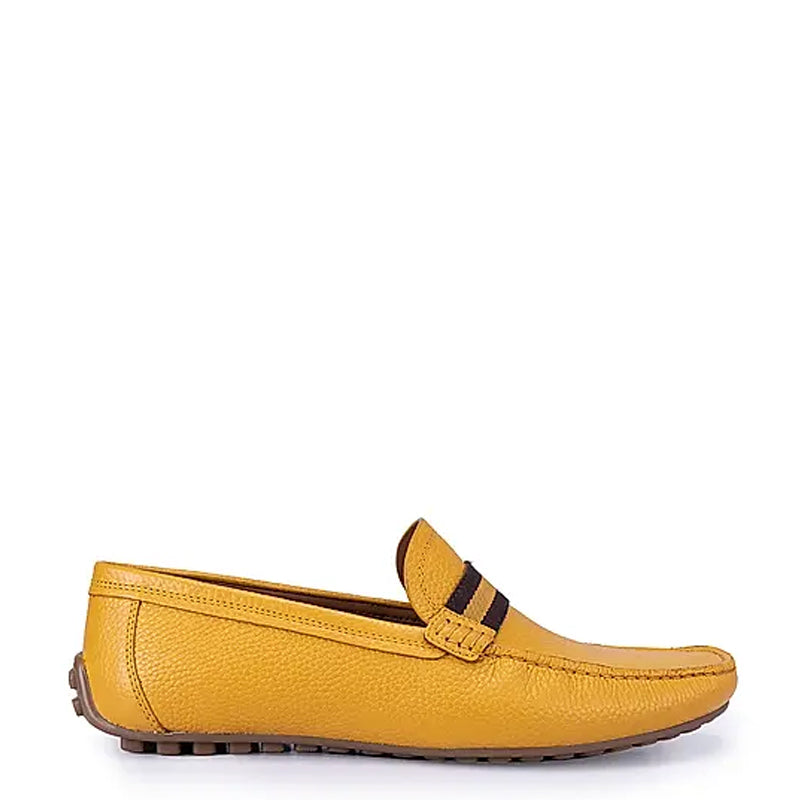 Premium Handmade Leather Moccasins Formal Grey Loafer