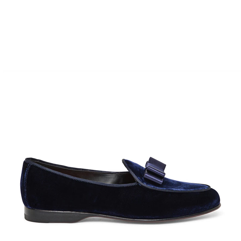 Men Blue Slip-On Andrea Loafer