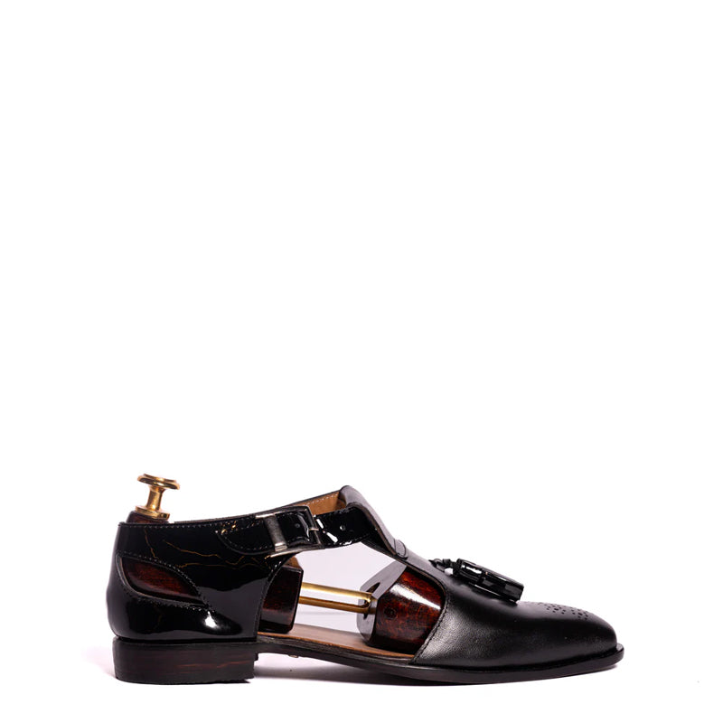Back Strap Leather Comfort Pathani Sandal