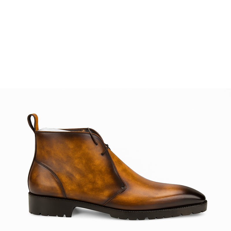 Men's Premium Leather Chukka Boots