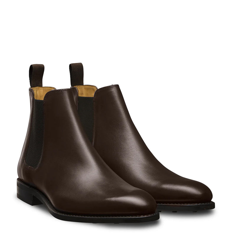 Luxury Polished Leather Handmade Chelsea Boot