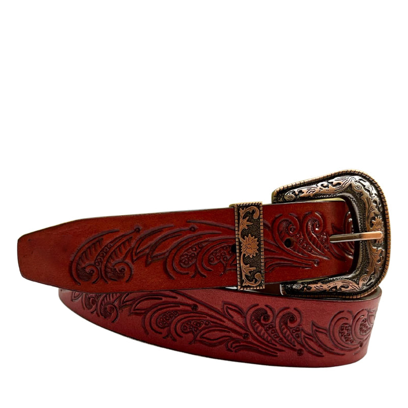 Progettista Cowboy Leather Belt Mocha