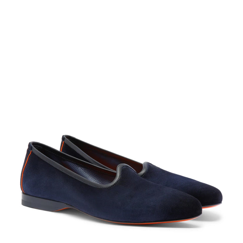 Suede Handmade Leather Velvet Brown Loafer