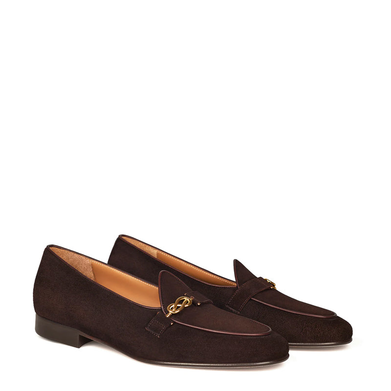 Men s Suede Loafers Sleek Shoe