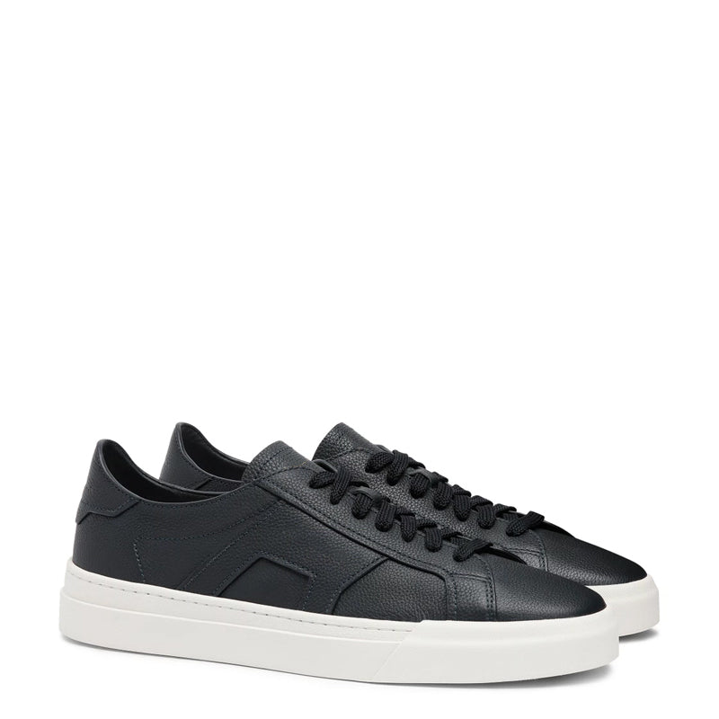 Men Tumbled Double Buckle Sneakers