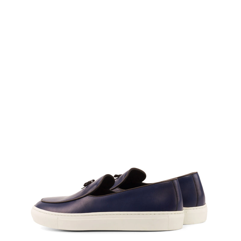 Classic Design Handpainted Comfort Blue Sneaker