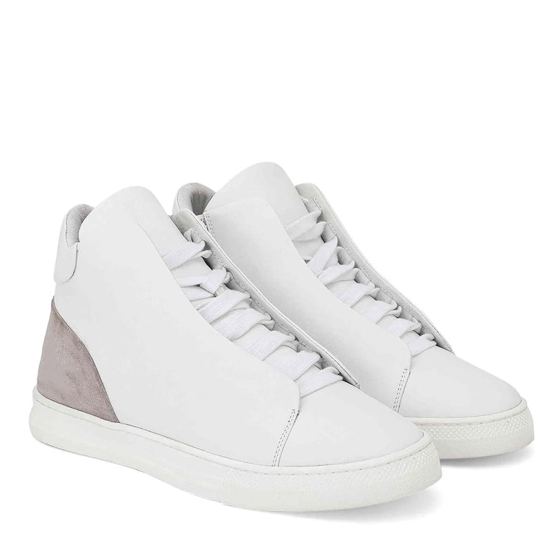 Lace Up Leather Handcrafted Sneakers