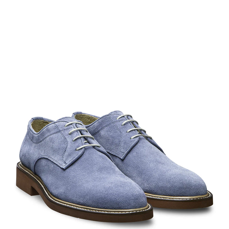 Men Suede Casual Leather Derby Shoe Light