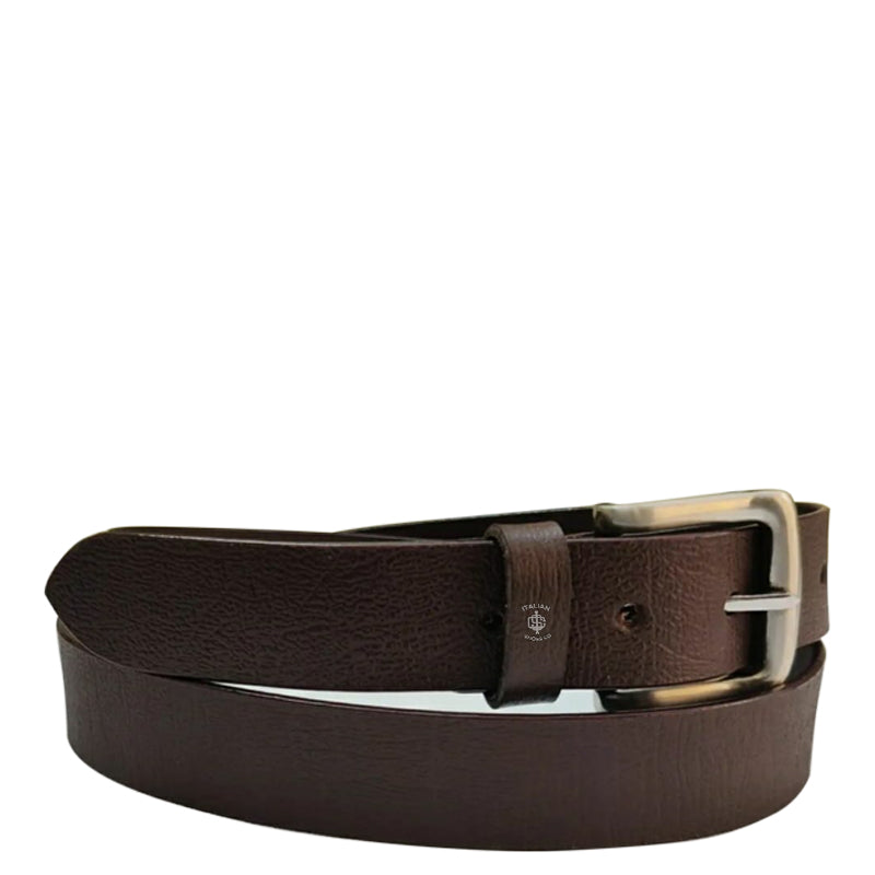 Sgualcito Leather Belt