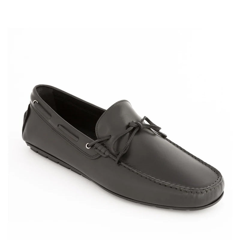 Patent Slip On Leather Brown Loafer