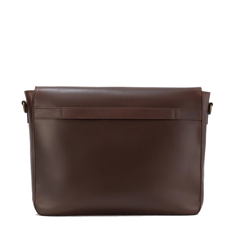 Carismatico Leather Messenger Black Bag For Men