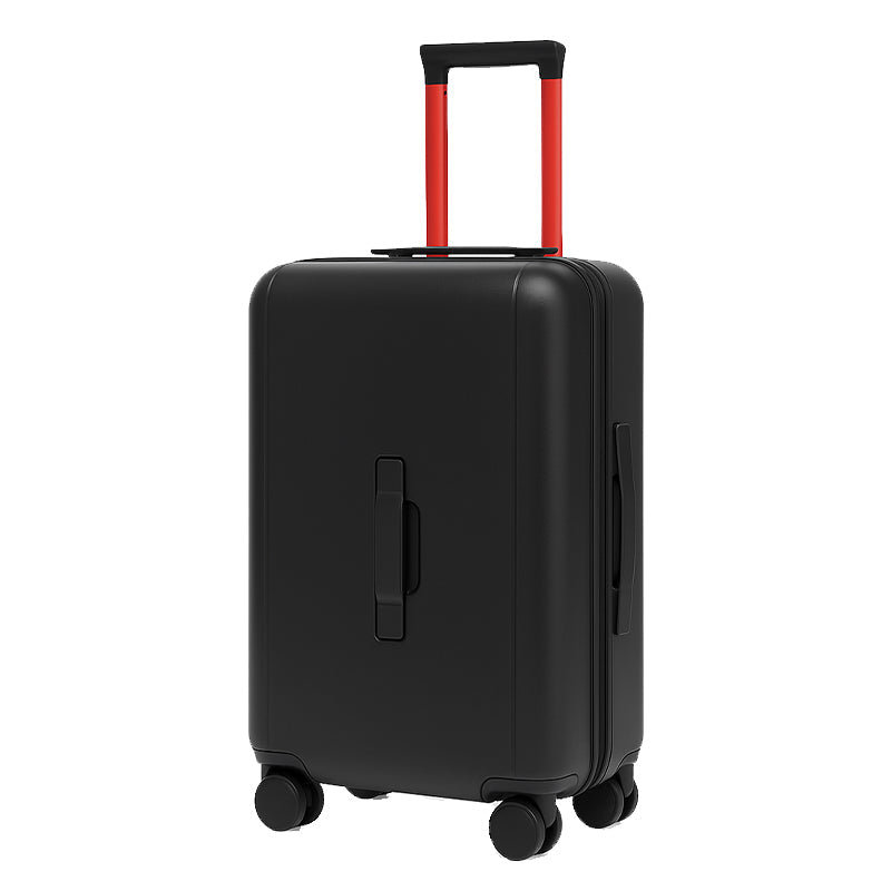 Luxury Wide Black Trolley Luggage Bag