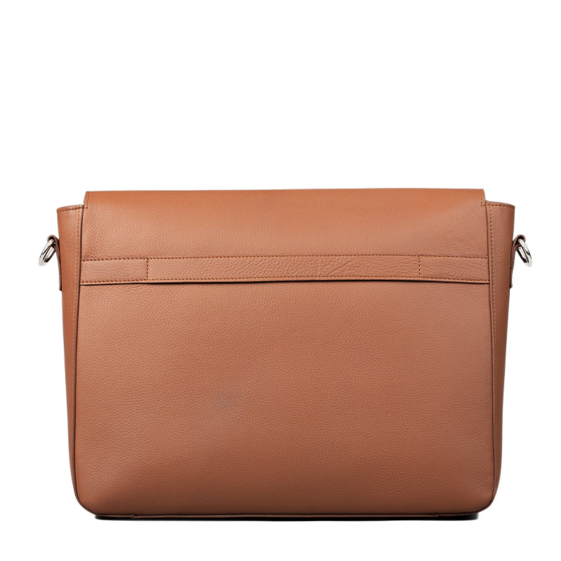 Carismatico Leather Messenger Grey Bag For Men