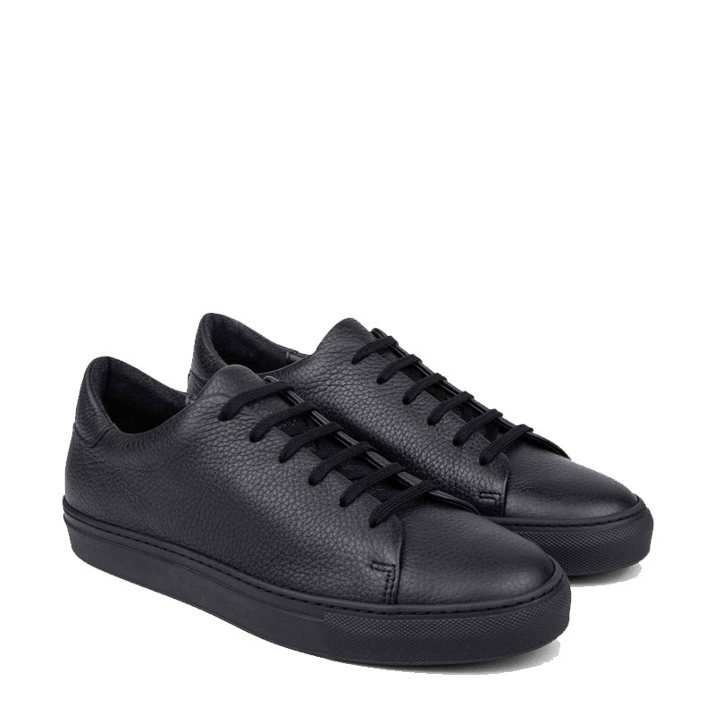 Vegan Leather Low Top Sneakers