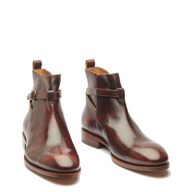 Heritage Jodhpuri Boot Hand Welted Tan