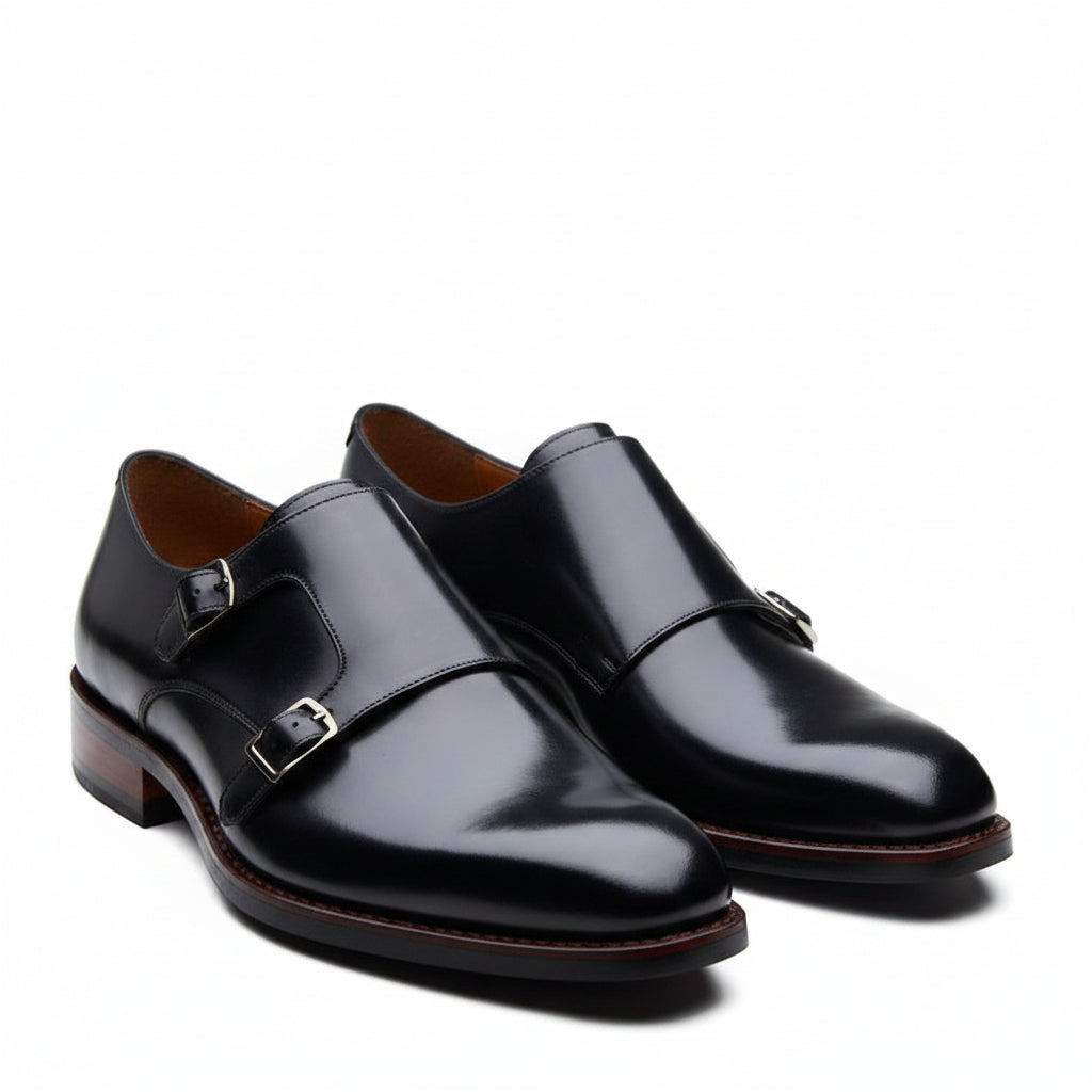 Double Monk Strap New Age Shoe