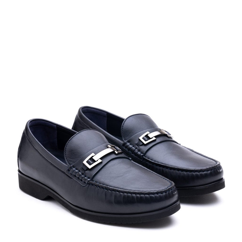 Penny Leather Slip-On Bit Loafer Burgundy