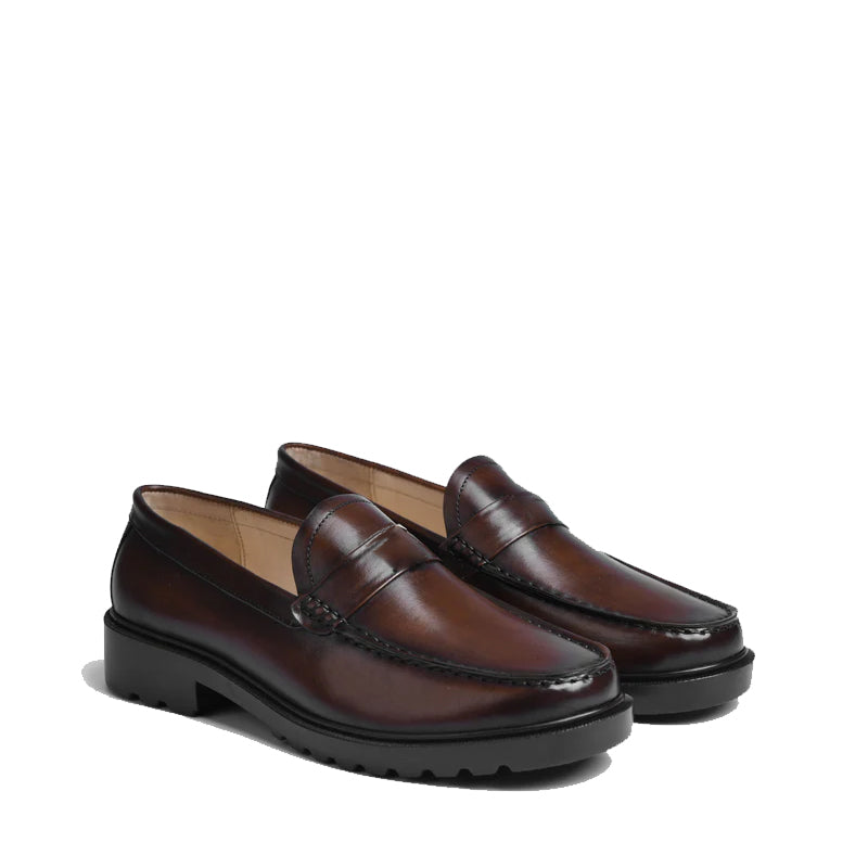 Platform Plain Loafer Shoes