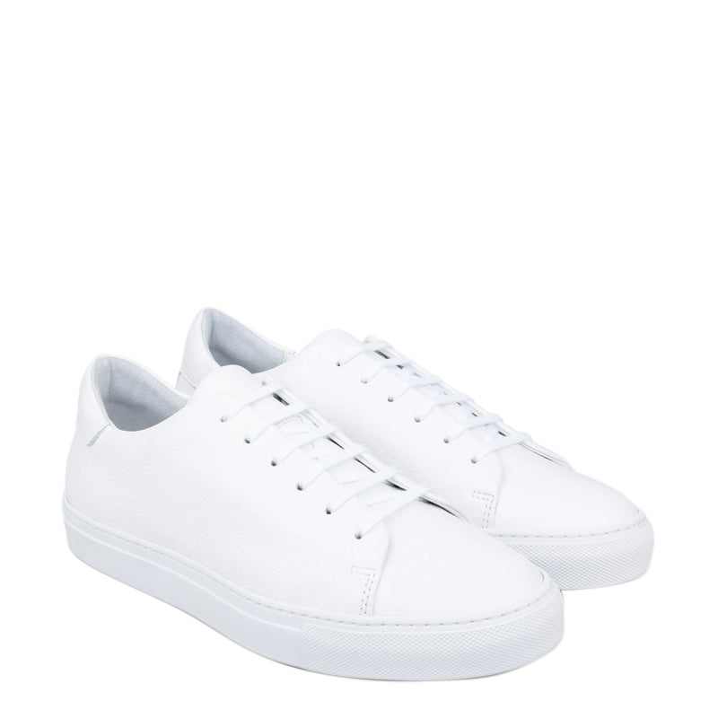 Vegan Leather Low Top Sneakers