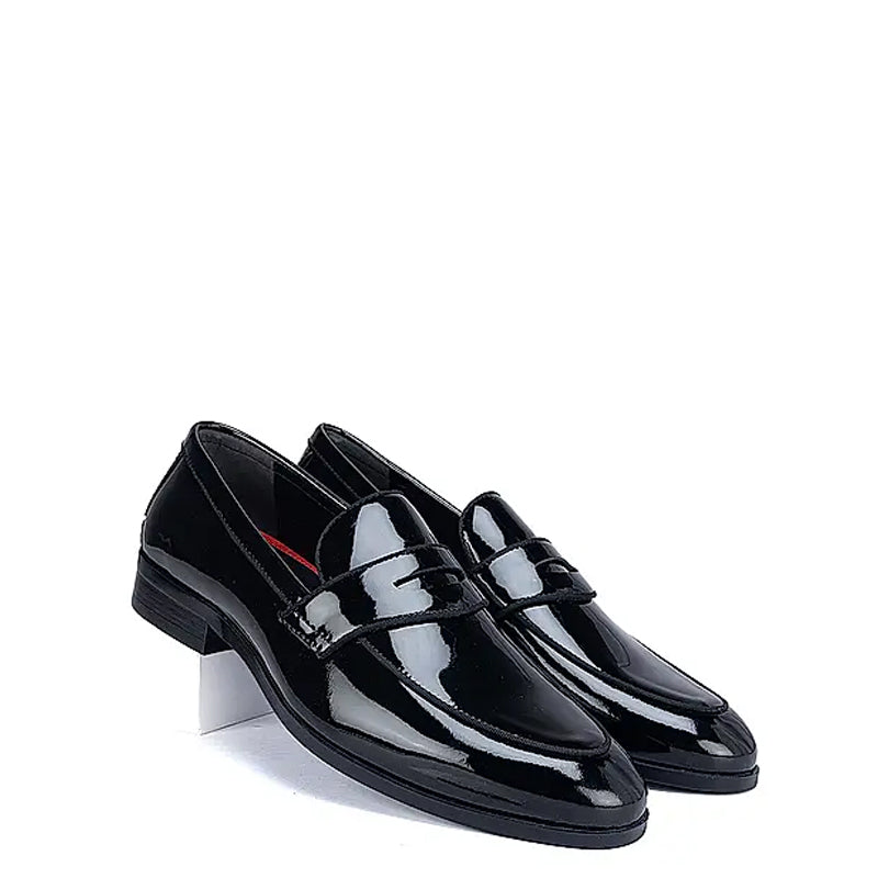 Patent Shiny Leather Penny Loafer