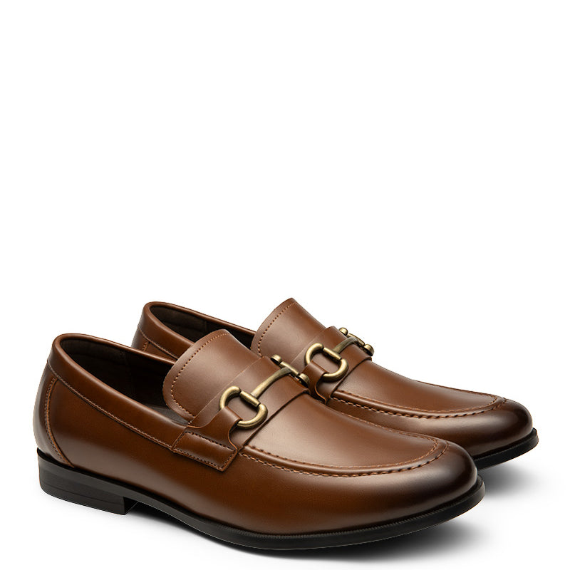 Metallic Slip-On Dress Loafer